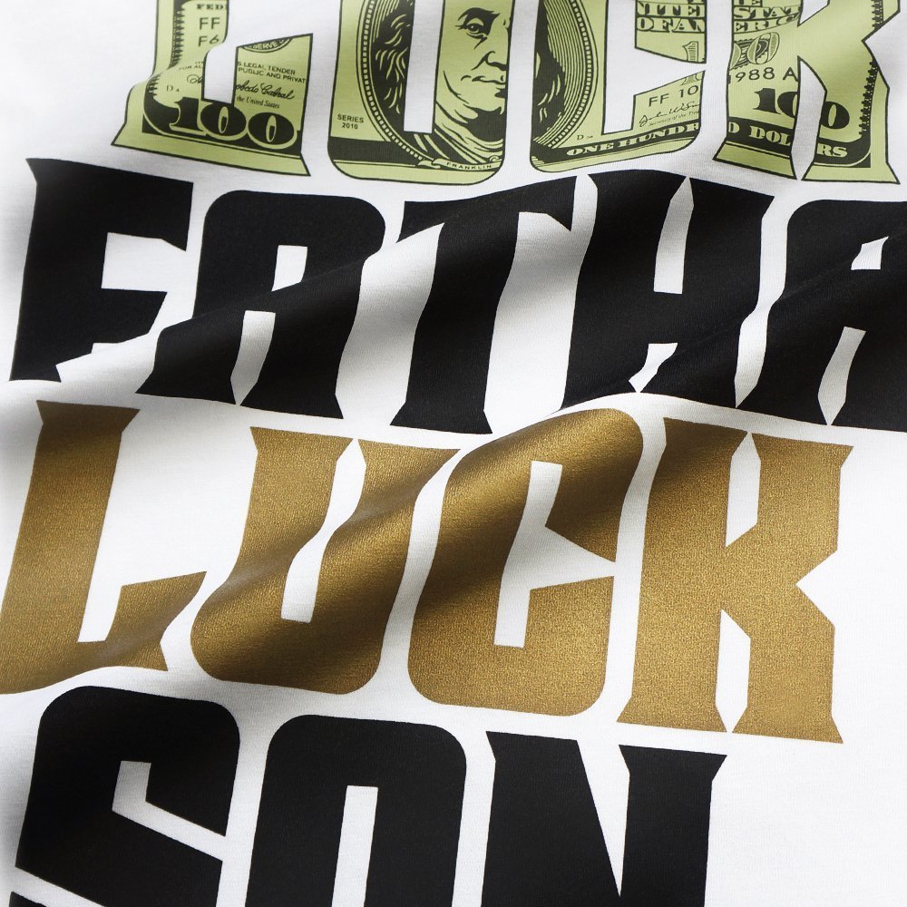 Футболка Luck Fatha Luck Son - White