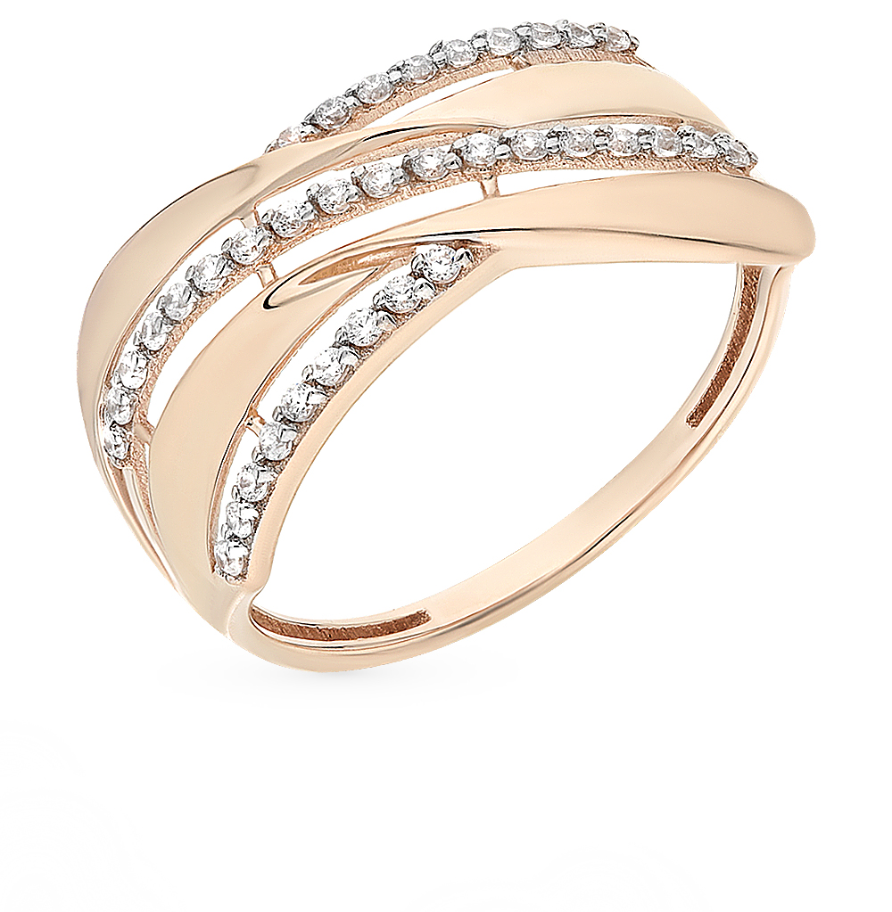 Золотое кольцо д. Кольцо 2022 Санлайт. Кольцо с фианитом золотое 585. Санлайт двойное кольцо золото. Кольцо три золота Санлайт.