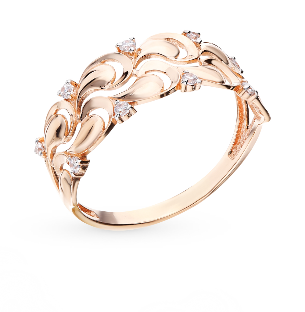 Брендовые кольца из золота женские