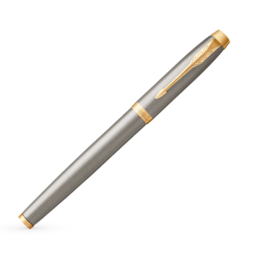  Перьевая ручка Parker IM Metal Brushed Metal GT