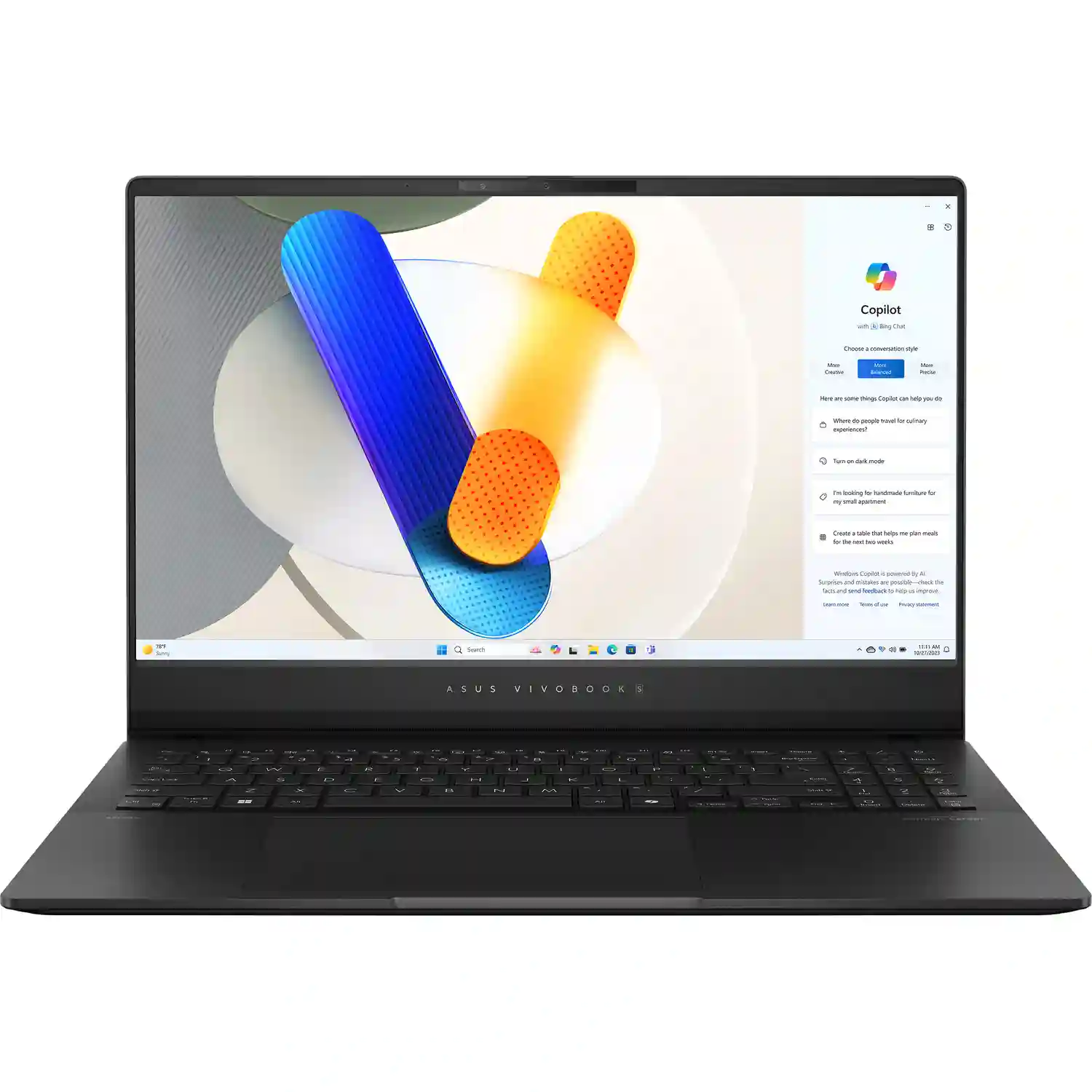 Ноутбук ASUS VivoBook S15 OLED S5506MA-MA066W 15.6 (90NB14E1-M004X0)