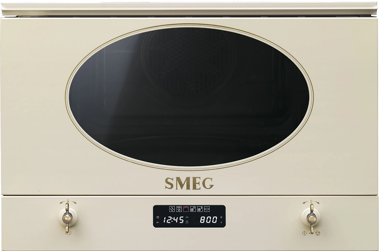 Встраиваемые микроволновые печи  Getsy Встраиваемая микроволновая печь SMEG MP822PO Coloniale