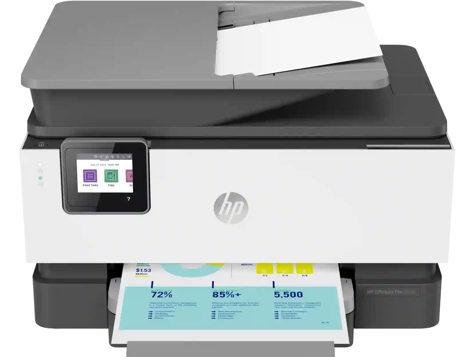 МФУ струйное HP OfficeJet Pro 9010 AiO (3UK83B)