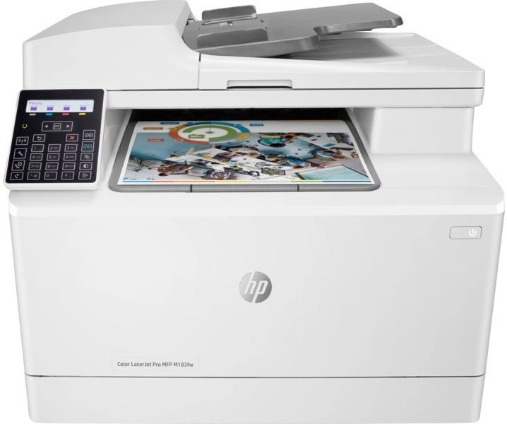 МФУ лазерные  Getsy МФУ лазерное HP Color LaserJet Pro M183fw (7KW56A)