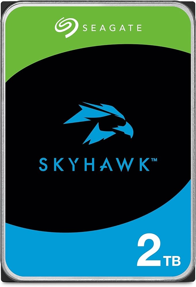 Внутренний HDD диск SEAGATE SkyHawk 2TB, SATA3, 3.5 (ST2000VX016)