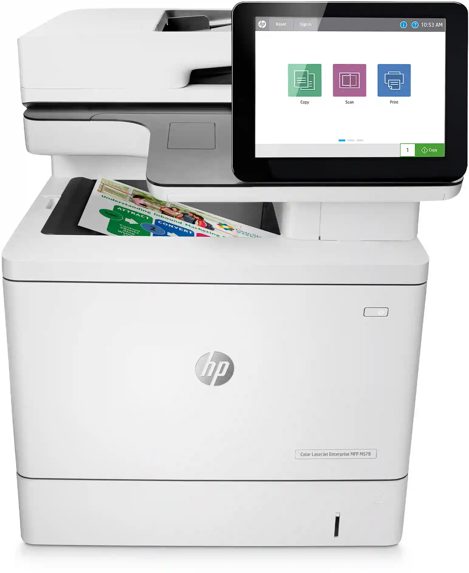 МФУ лазерное HP Color LaserJet Enterprise M578dn (7ZU85A)