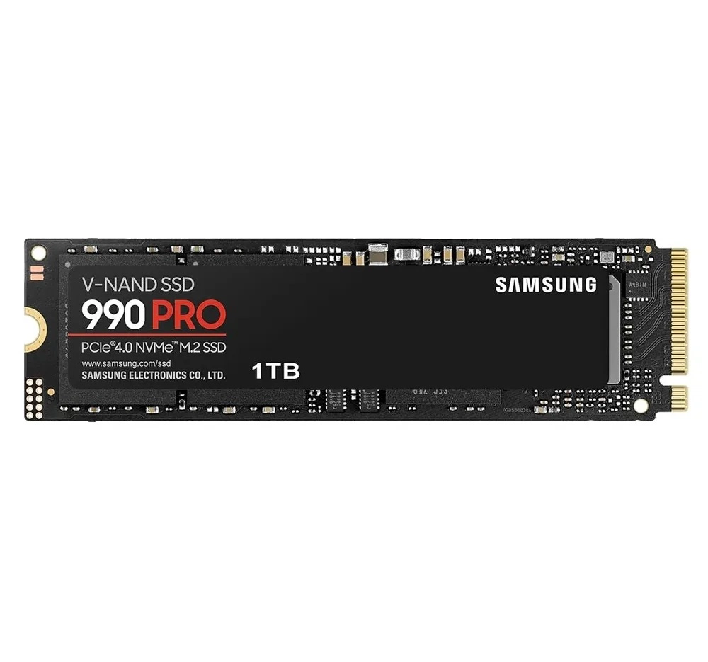   Getsy Внутренний SSD диск SAMSUNG 990 PRO, 1000GB, M.2, NVMe 2.0, PCIe 4.0 x4 (MZ-V9P1T0CW)