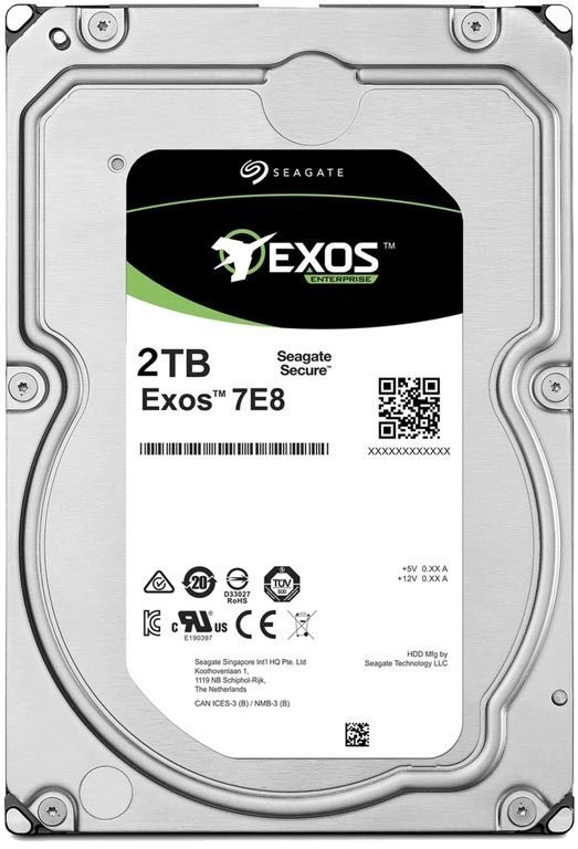 Внутренний HDD диск SEAGATE Enterprise Capacity 2TB, SATA3, 3.5 (ST2000NM001A)