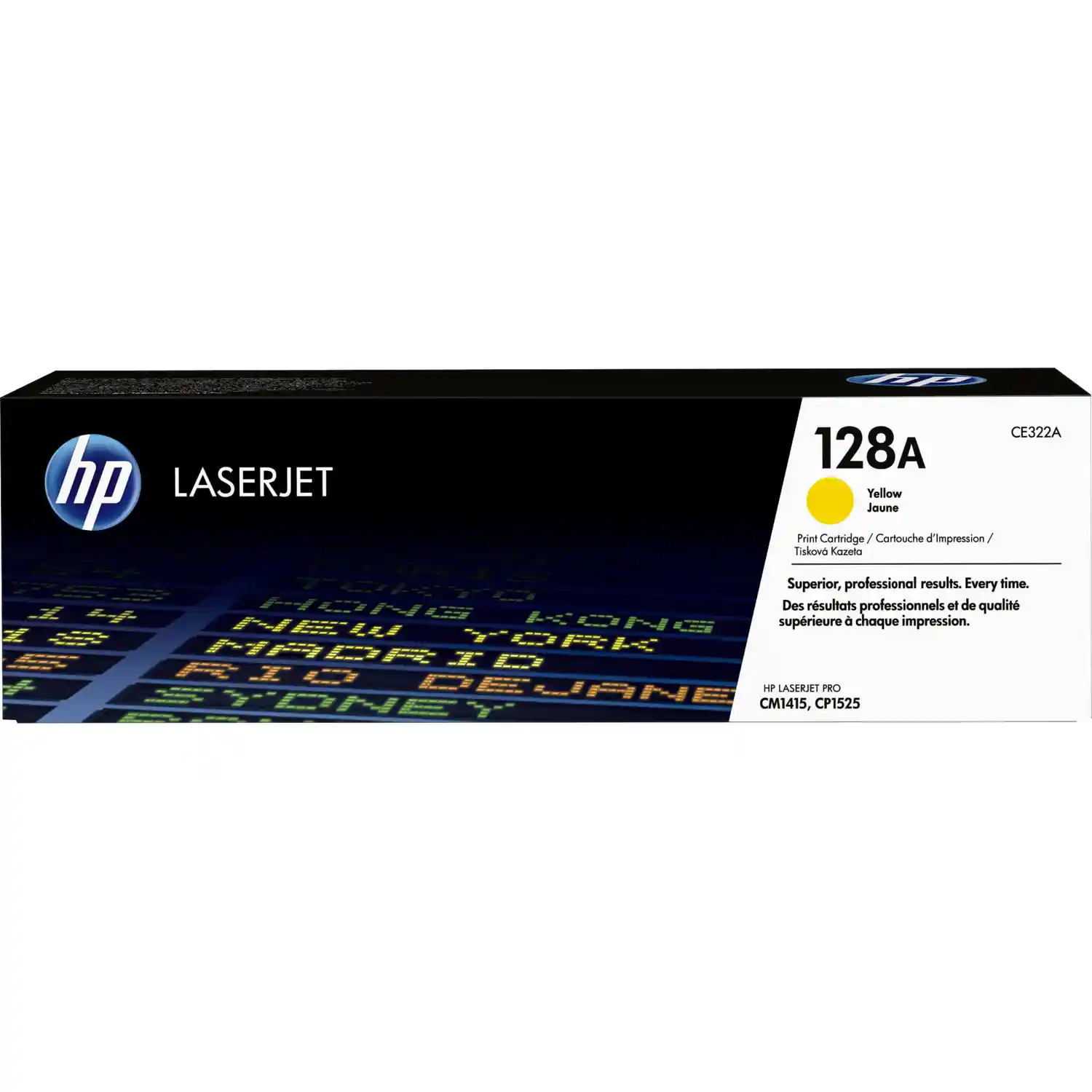 Картридж для лазерного принтера HP 128A Yellow (CE322A)