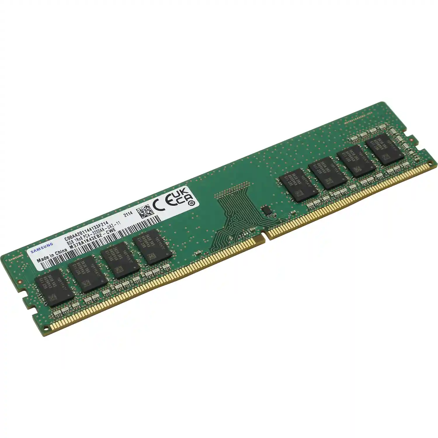 Оперативная память SAMSUNG M378 DIMM DDR4 8GB 3200 MHz (M378A1K43EB2-CWED0)