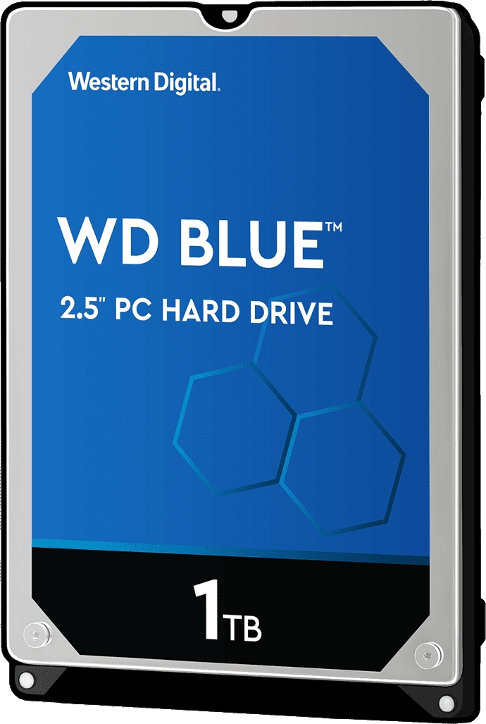 Внутренний HDD диск WD Blue 1TB, SATA3, 2.5 (WD10SPZX-08Z10T1)