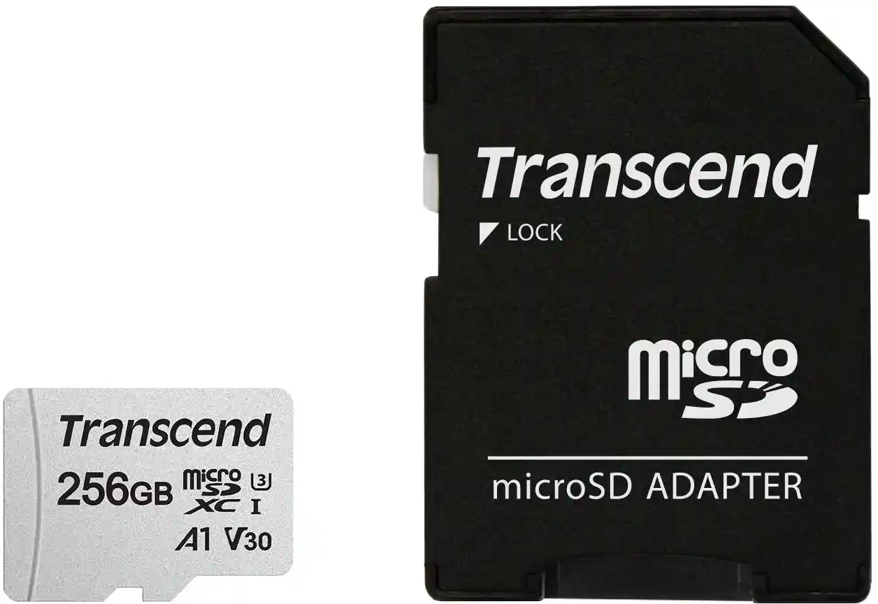 Карта памяти TRANSCEND 300S-A microSDXC 256GB TS256GUSD300S-A