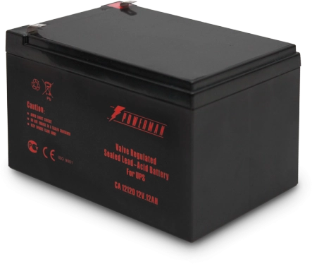 Аккумуляторные батареи для ИБП  Getsy Аккумуляторная батарея POWERMAN Battery CA12120 12V/12AH