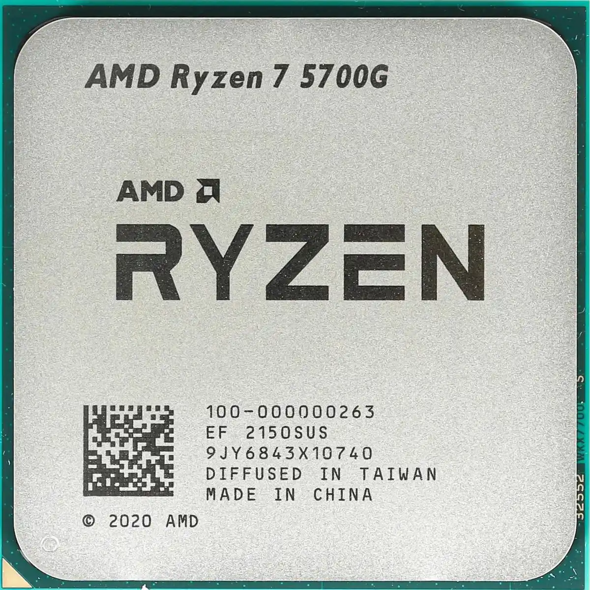 Процессор для ПК AMD Ryzen 7 5700G AM4 OEM (100-000000263) PI