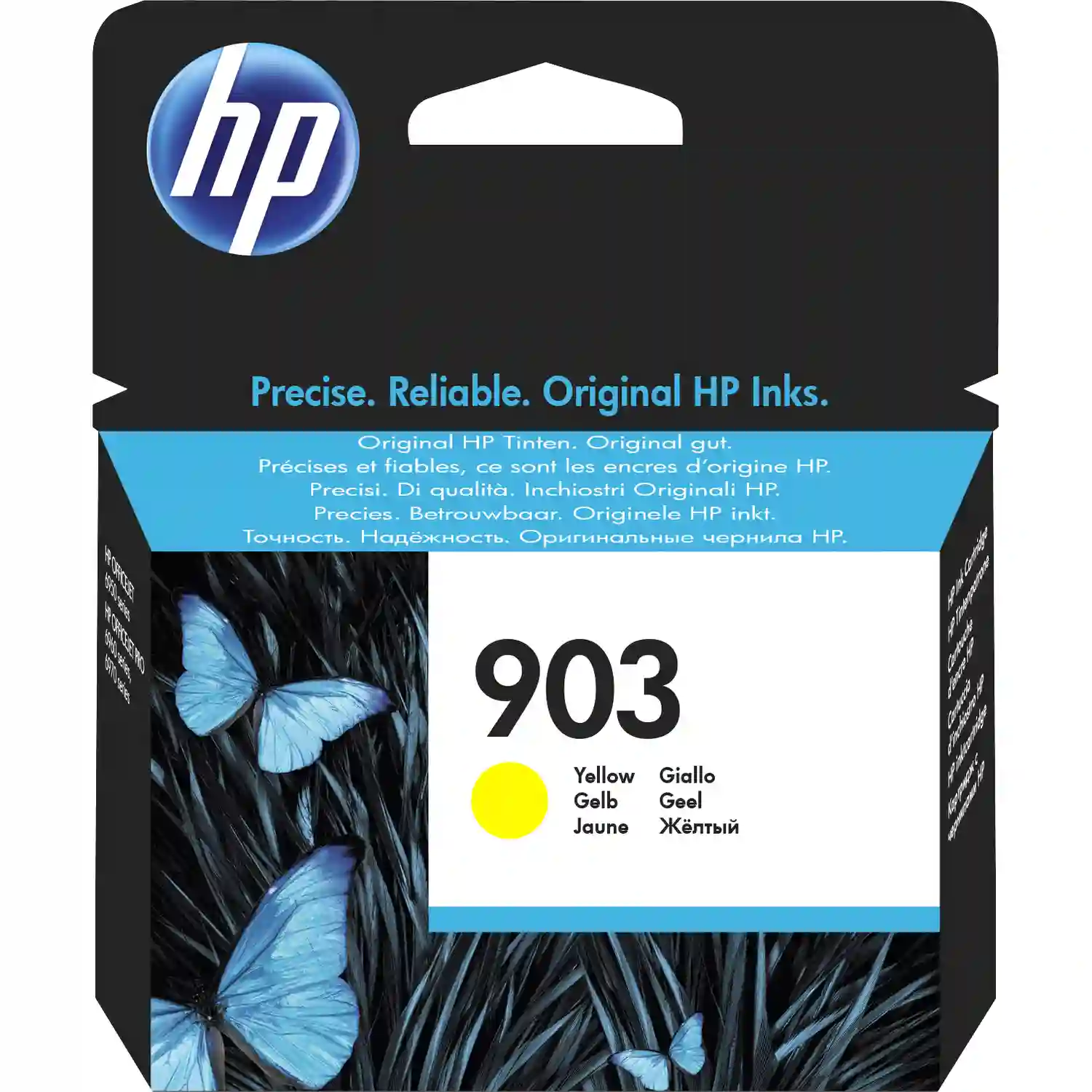 Картридж для струйного принтера HP 903 Yellow (T6L95AE)