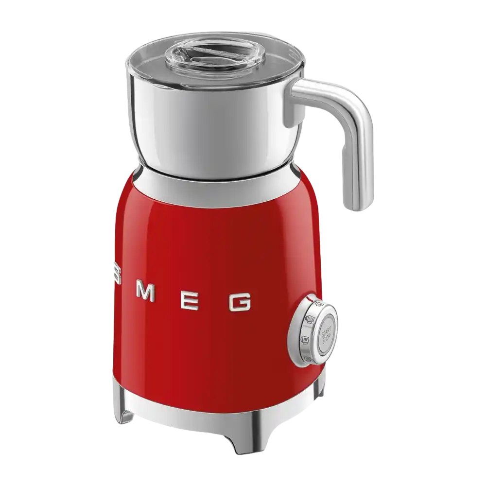 Вспениватель молока SMEG MFF11RDEU, красный