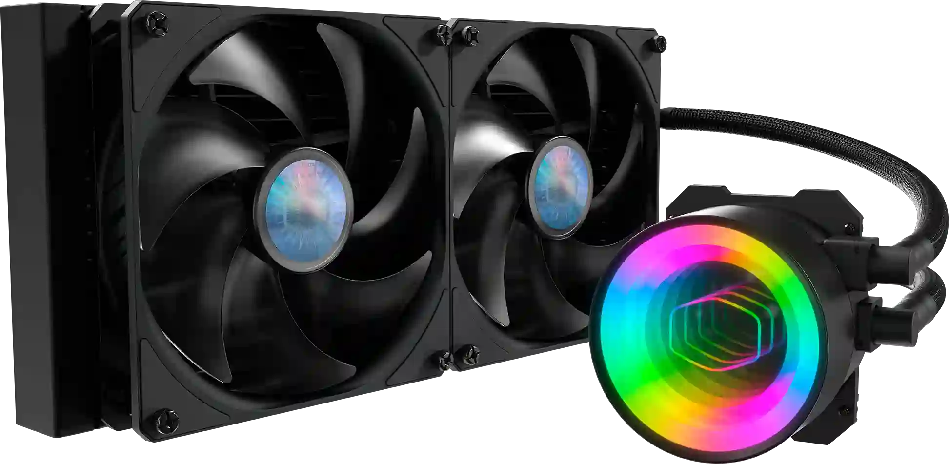   Getsy Система охлаждения COOLER MASTER MasterLiquid ML280 Mirror (MLX-D28M-A14PK-R1)