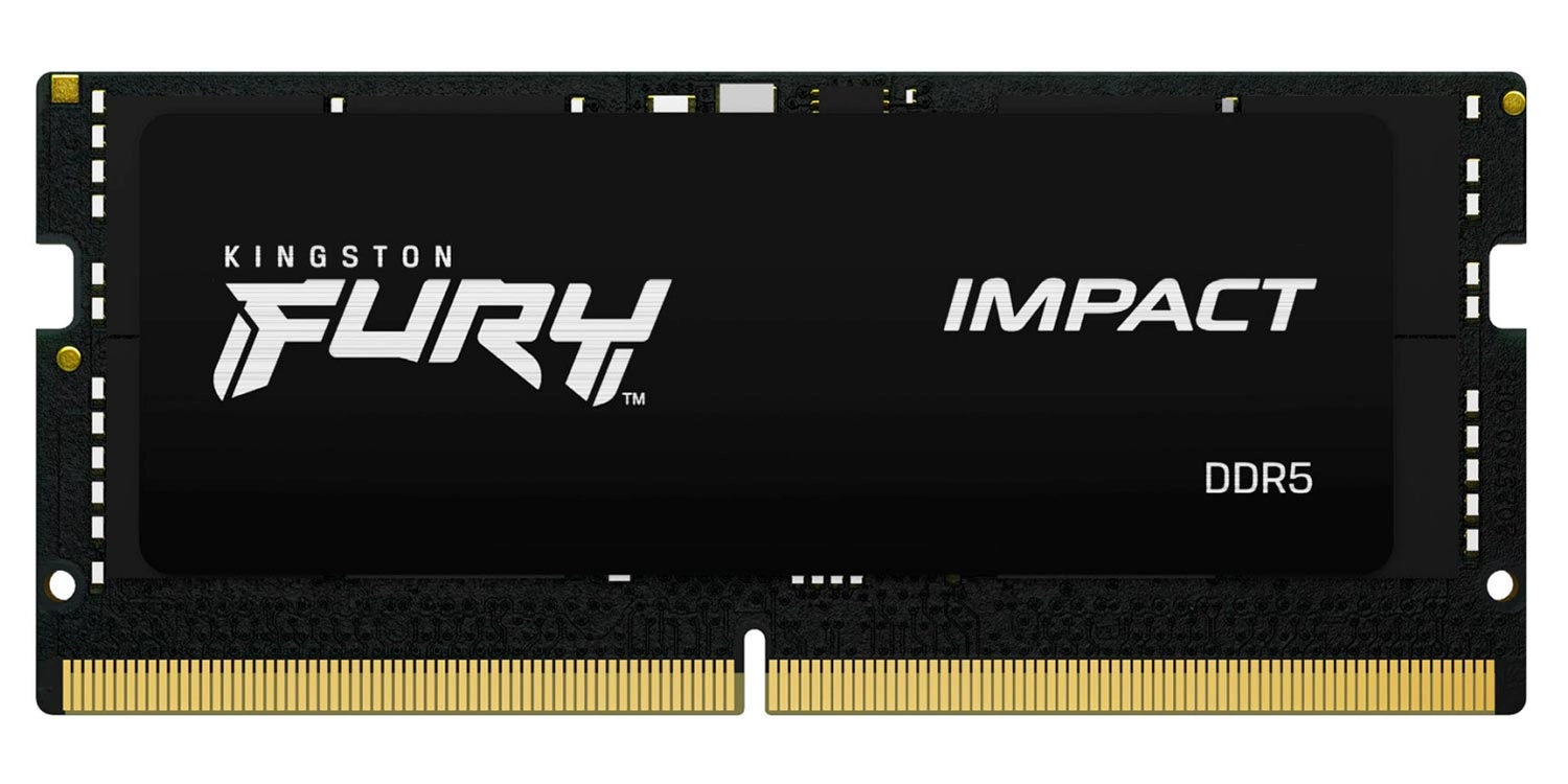 Оперативная память KINGSTON FURY Impact SODIMM DDR5 32GB (2x16GB) 5600 MHz (KF556S40IBK2-32)