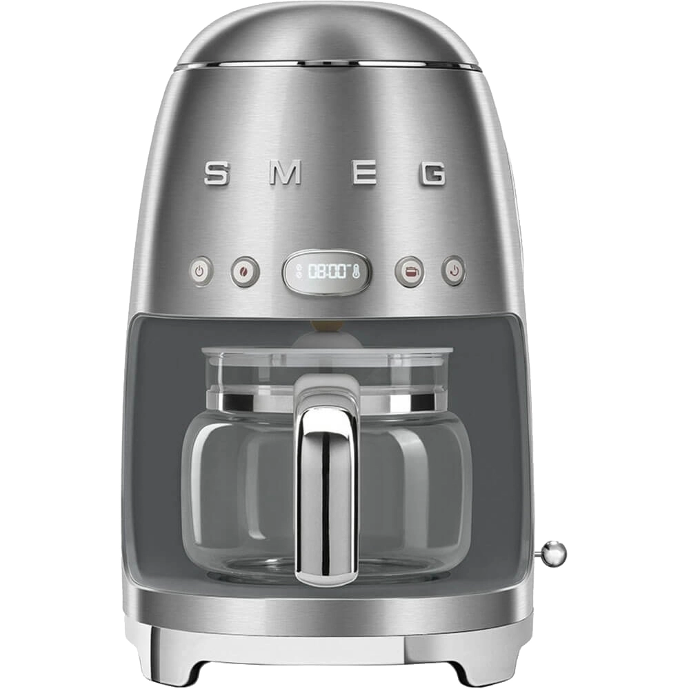 Кофеварка капельная SMEG DCF02SSEU, серебристая