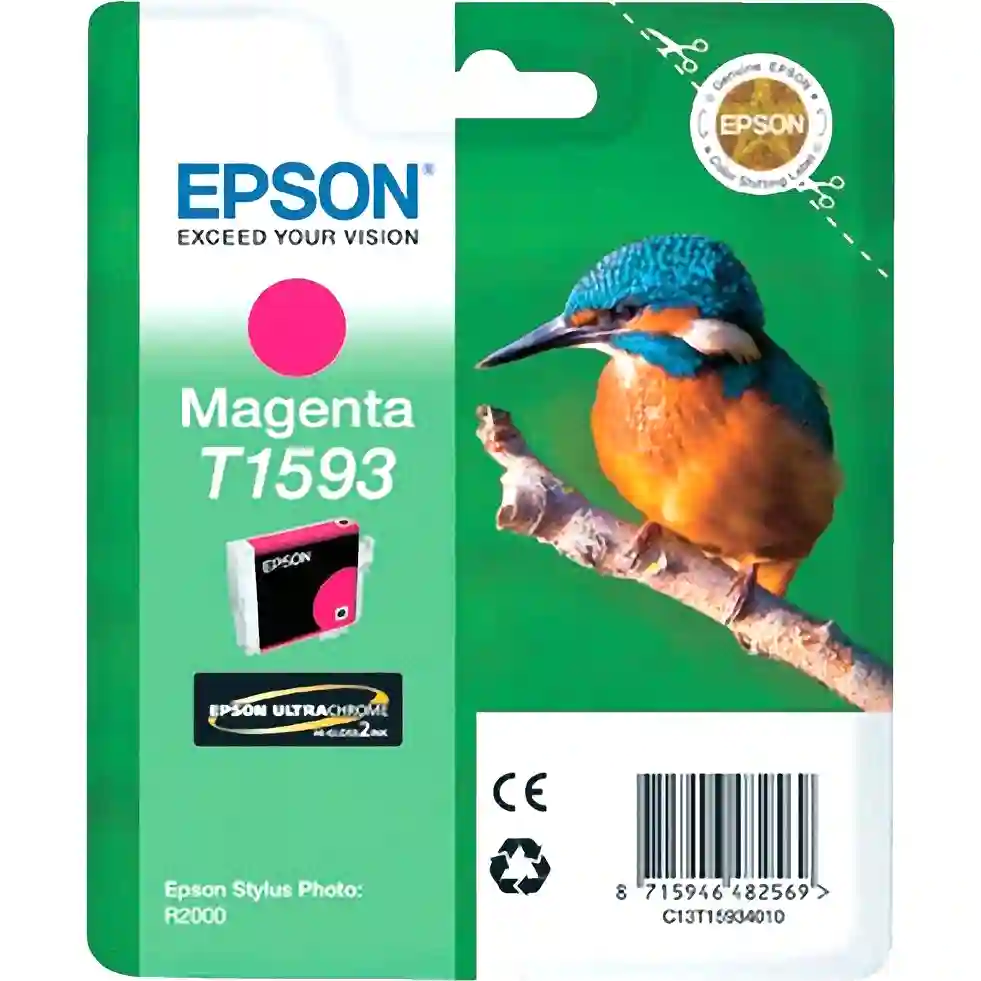 Картридж для струйного принтера EPSON T1593, Magenta (C13T15934010)