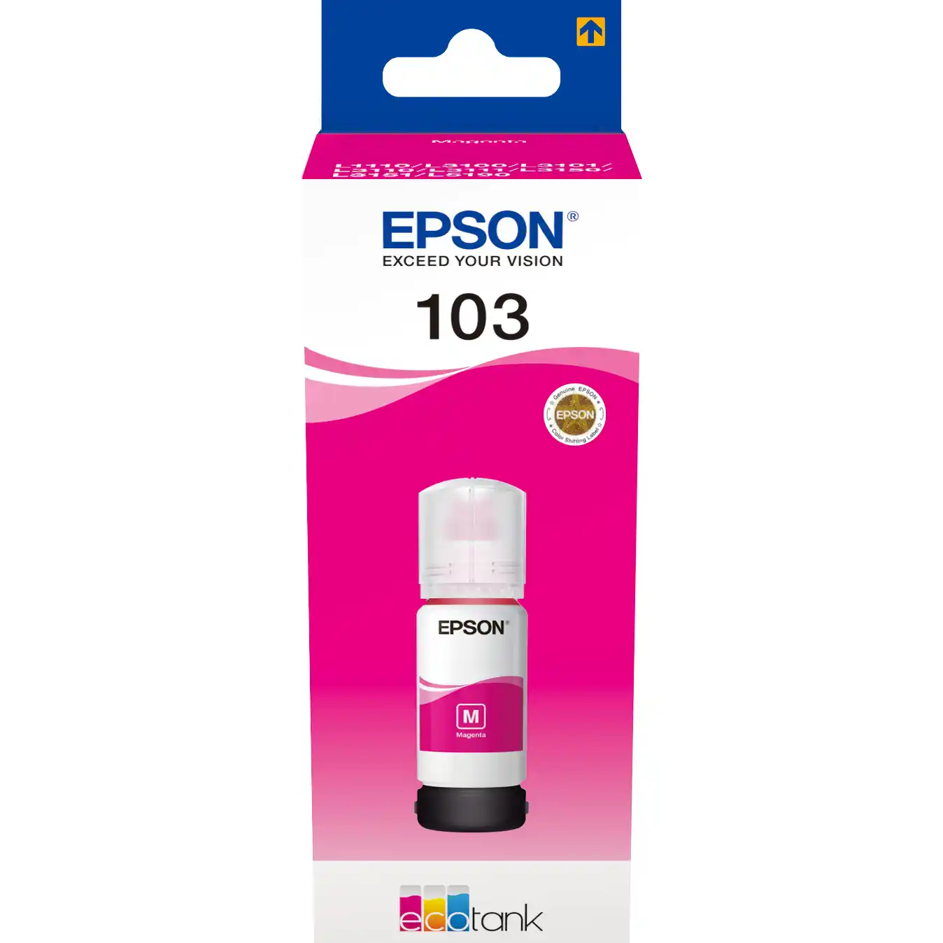 Чернила EPSON 103 Magenta (C13T00S34A)