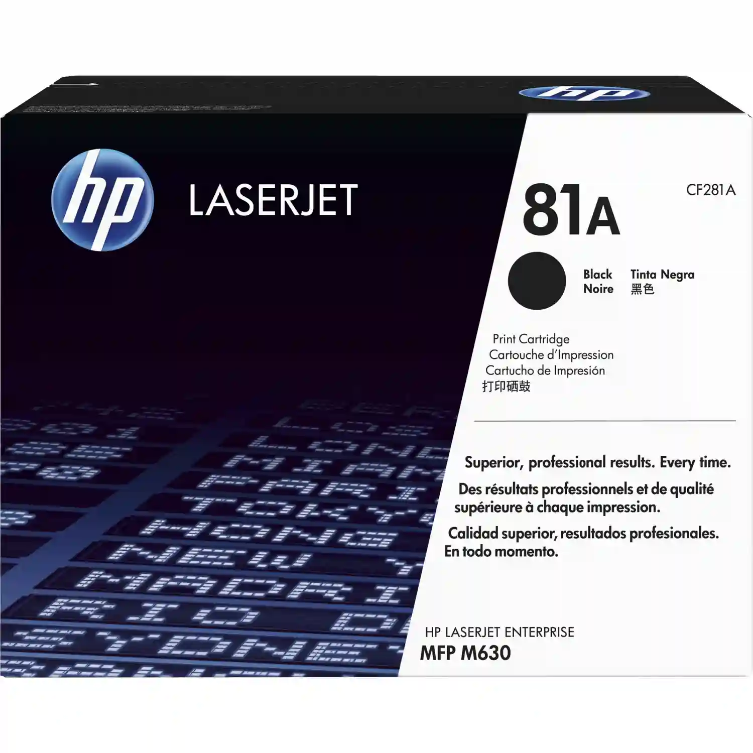 Картридж для лазерного принтера HP 81A Black (CF281A)