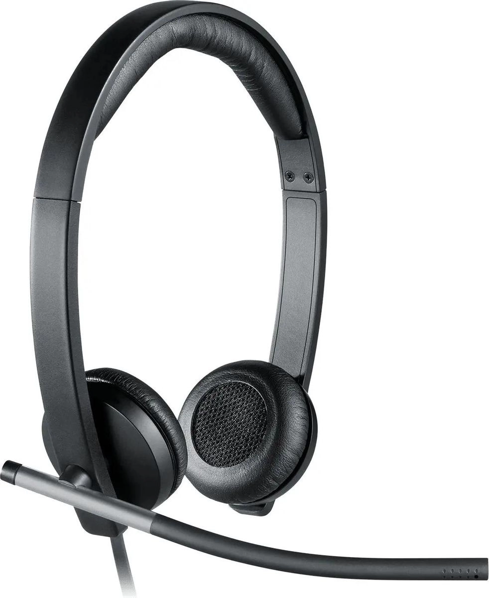  Гарнитура проводная LOGITECH Headset H650E USB Stereo (981-000519)