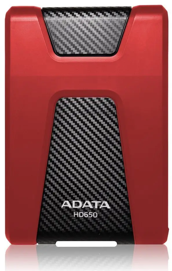   Getsy Внешний HDD диск ADATA DashDrive HD650 1TB Red (AHD650-1TU31-CRD)