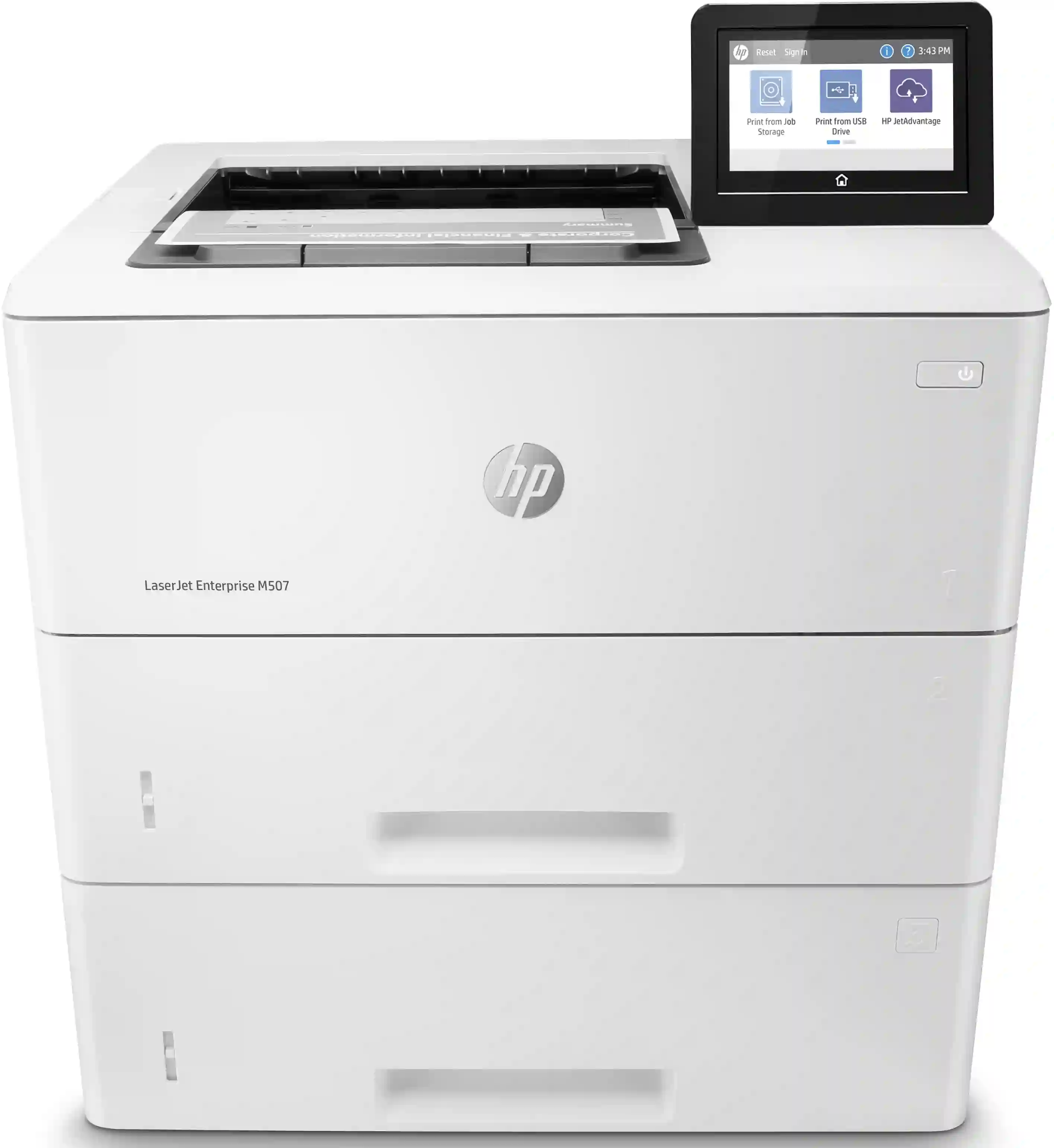 Принтеры лазерные Принтер лазерный HP LaserJet Enterprise M507x (1PV88A)