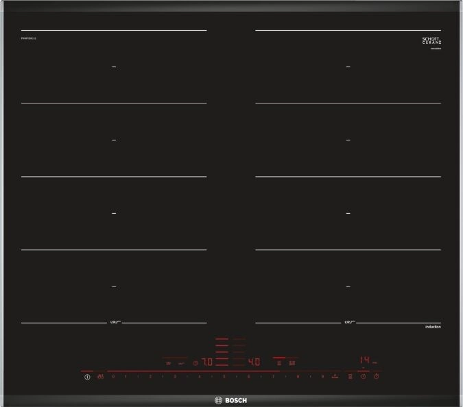 Встраиваемая индукционная панель BOSCH PXX675DC1E Serie 8