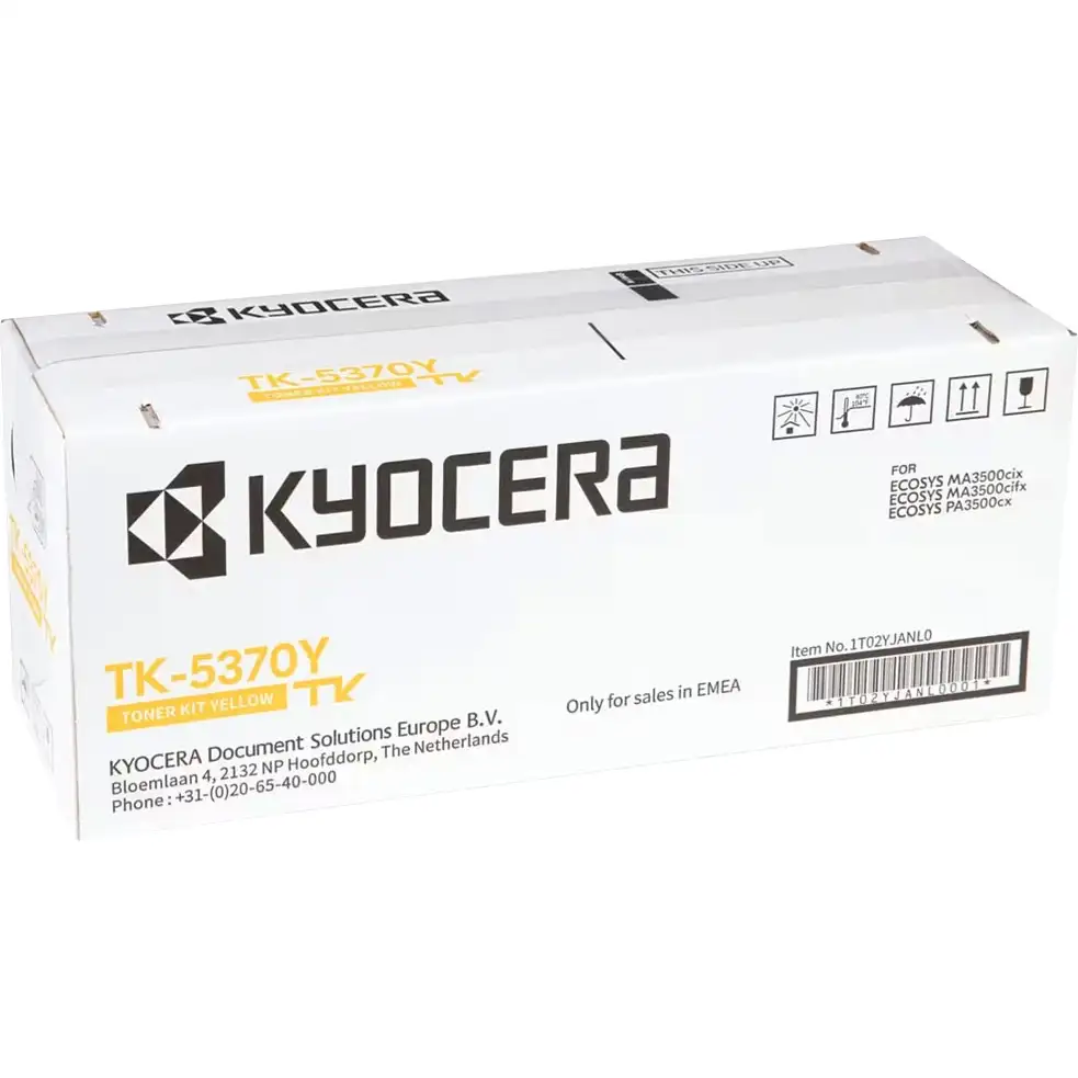 Картридж для лазерного принтера KYOCERA TK-5370Y Yellow (1T02YJANL0)