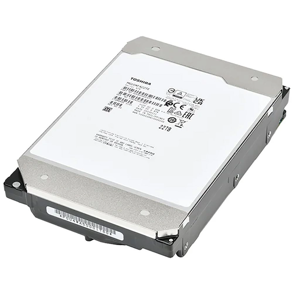 Серверные жёсткие диски Внутренний HDD диск TOSHIBA 22TB, SATA, 3.5 (MG10AFA22TE)