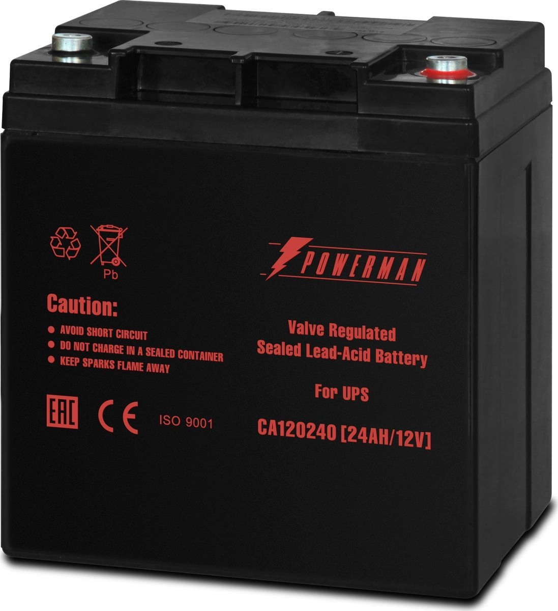  Аккумуляторная батарея POWERMAN Battery CA12240 12V/24AH