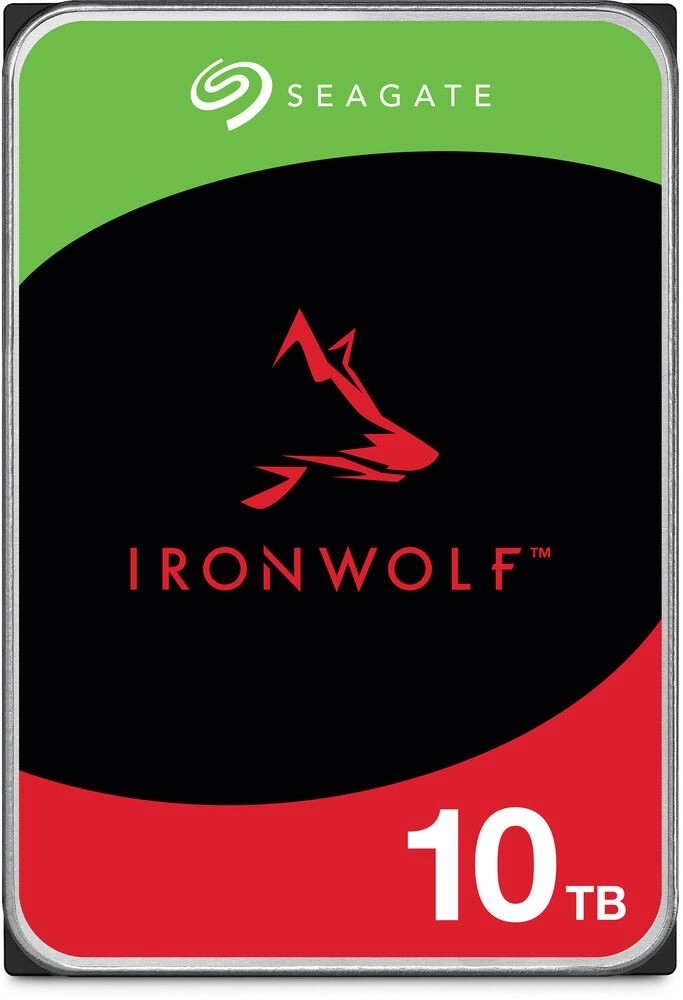 Внутренний HDD диск SEAGATE IronWolf 10TB, SATA3, 3.5 (ST10000VN000)