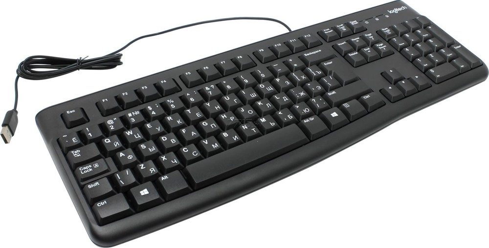 Клавиатура проводная LOGITECH K120 OEM (920-002522)