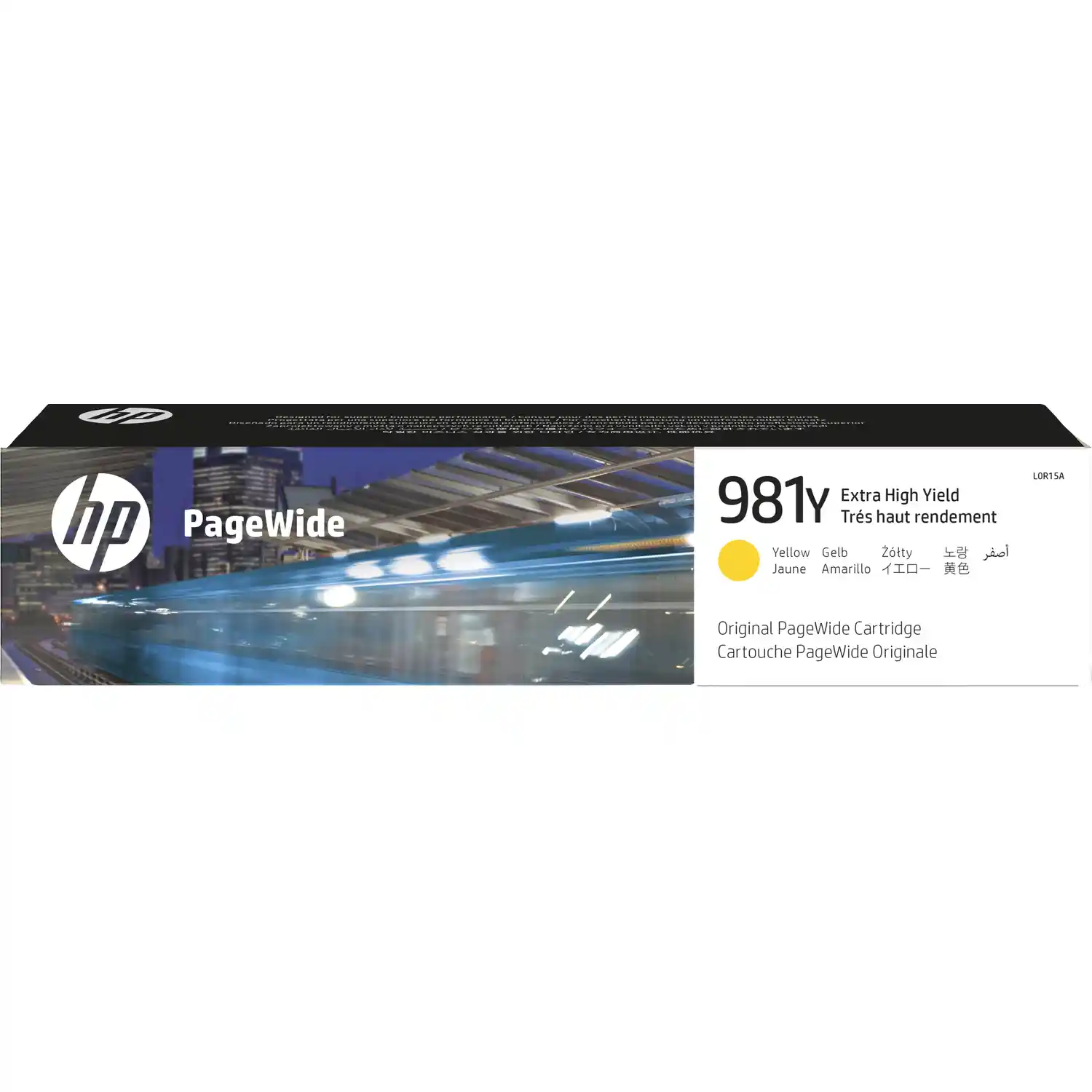 Картридж для струйного принтера HP 981Y Yellow (L0R15A)