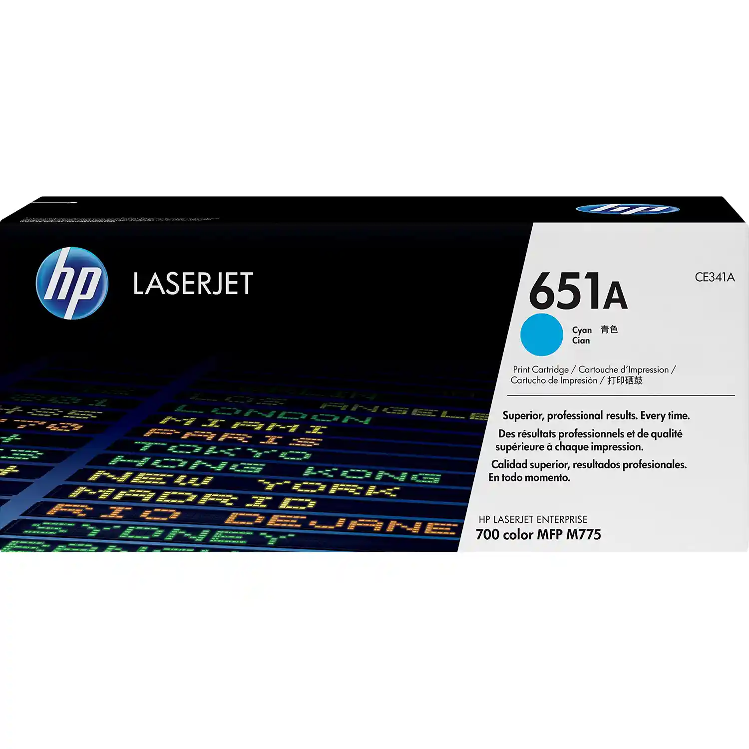 Картридж для лазерного принтера HP 651A Cyan (CE341A)