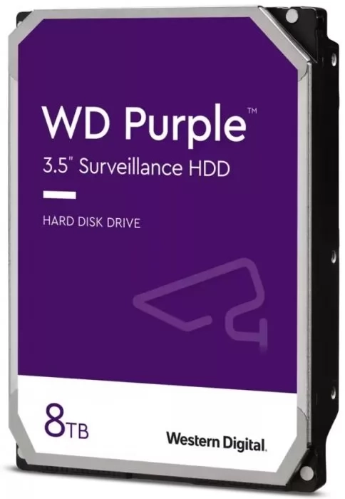 Внутренний HDD диск WD Purple 8TB, SATA3, 3.5 (WD85PURZ)