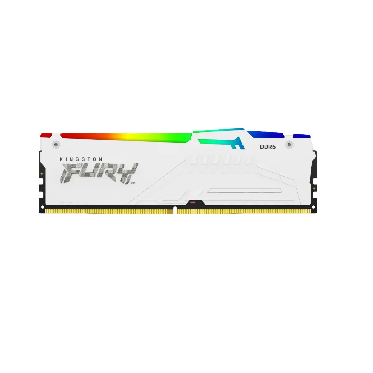 Оперативная память KINGSTON FURY Beast White RGB DIMM DDR5 64GB (4x16GB) 6000 MHz (KF560C40BWAK4-64)