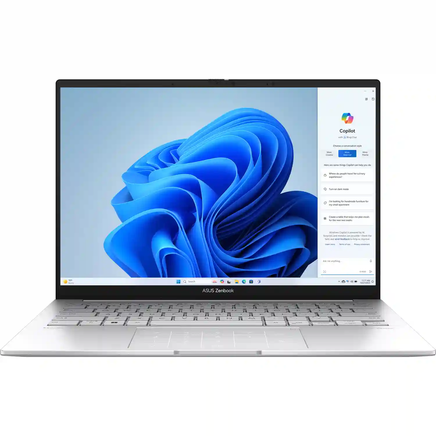 Ноутбук ASUS ZenBook 14 OLED UX3405MA-QD488W 14 + чехол (90NB11R2-M00SS0)