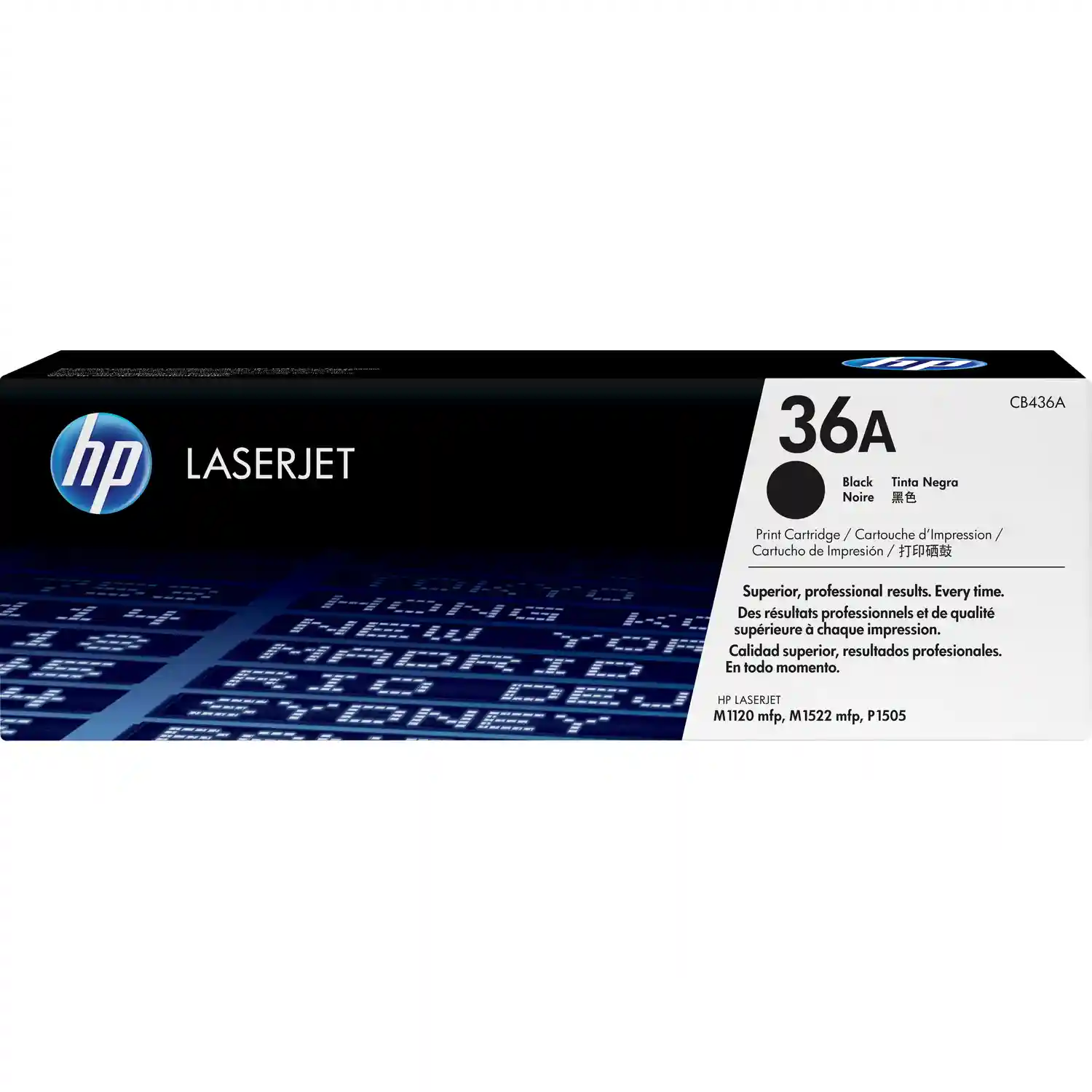 Картридж для лазерного принтера HP 36A Black (CB436A)