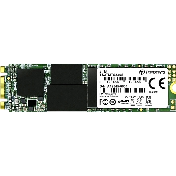   Getsy Внутренний SSD диск TRANSCEND 830S, 2048GB, SATA3, M.2 (TS2TMTS830S)