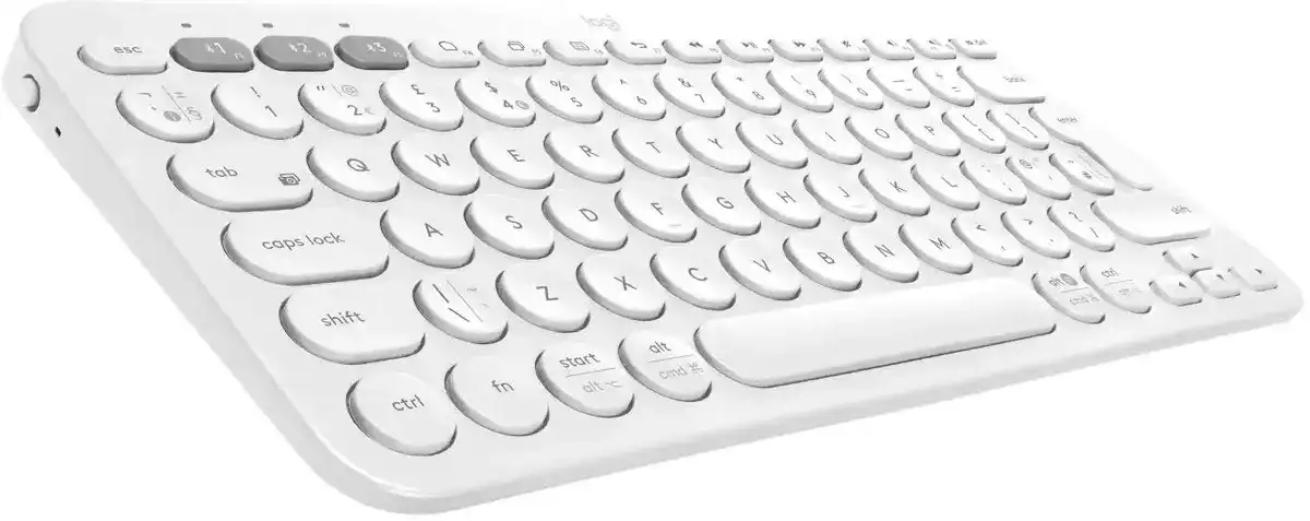 Клавиатура беспроводная LOGITECH K380 Off-White (920-009589)