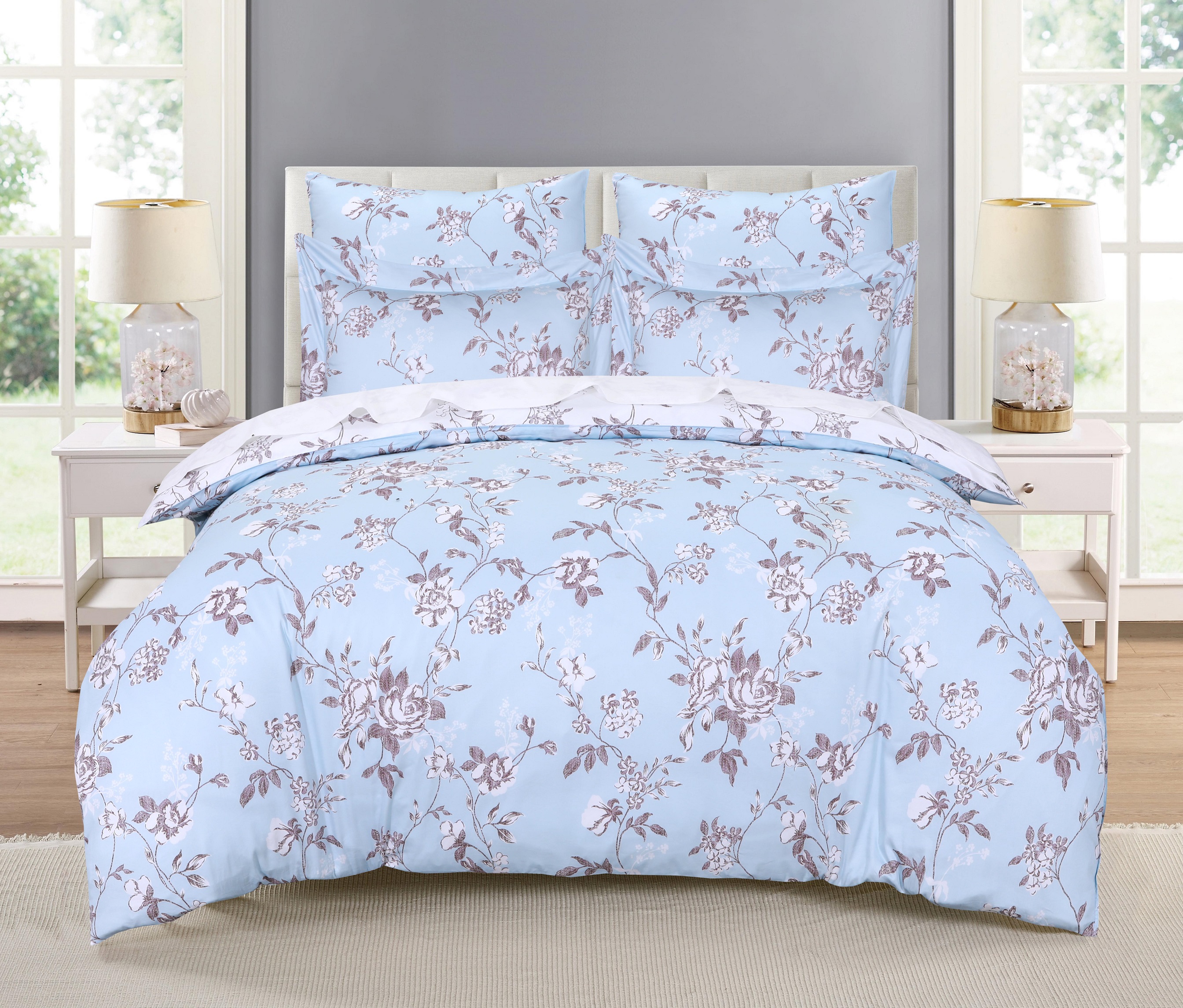  Комплект постельного белья двуспальный кинг сайз Gipfel Provence 41795