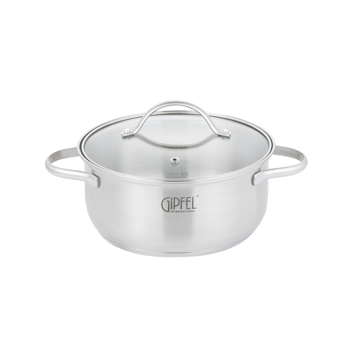 Кастрюля из нержавеющей стали Gipfel Azalea 51060 20 см/2,5 л