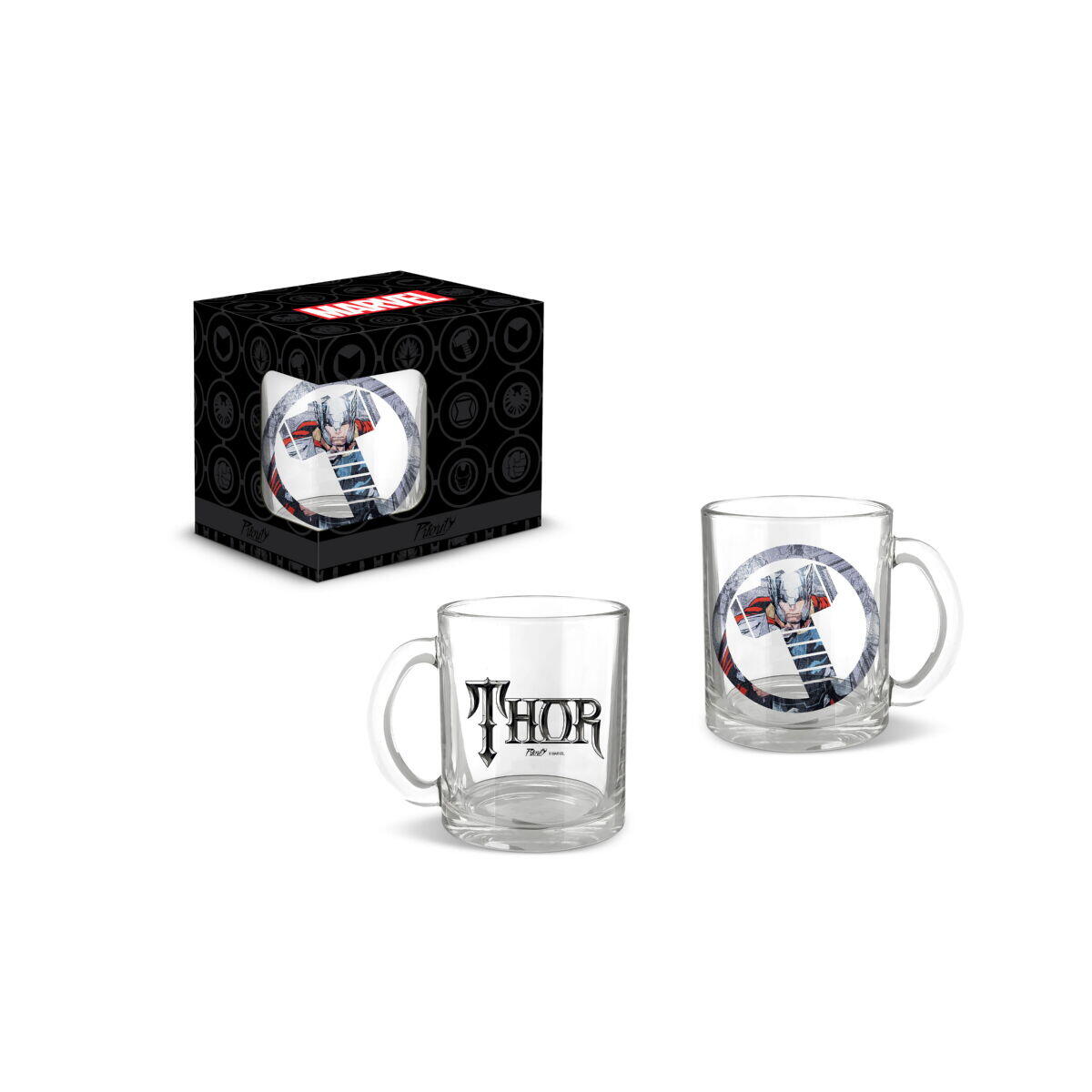 Стеклянные кружки Кружка детская Priority Marvel Thor КРС-1166 320 мл