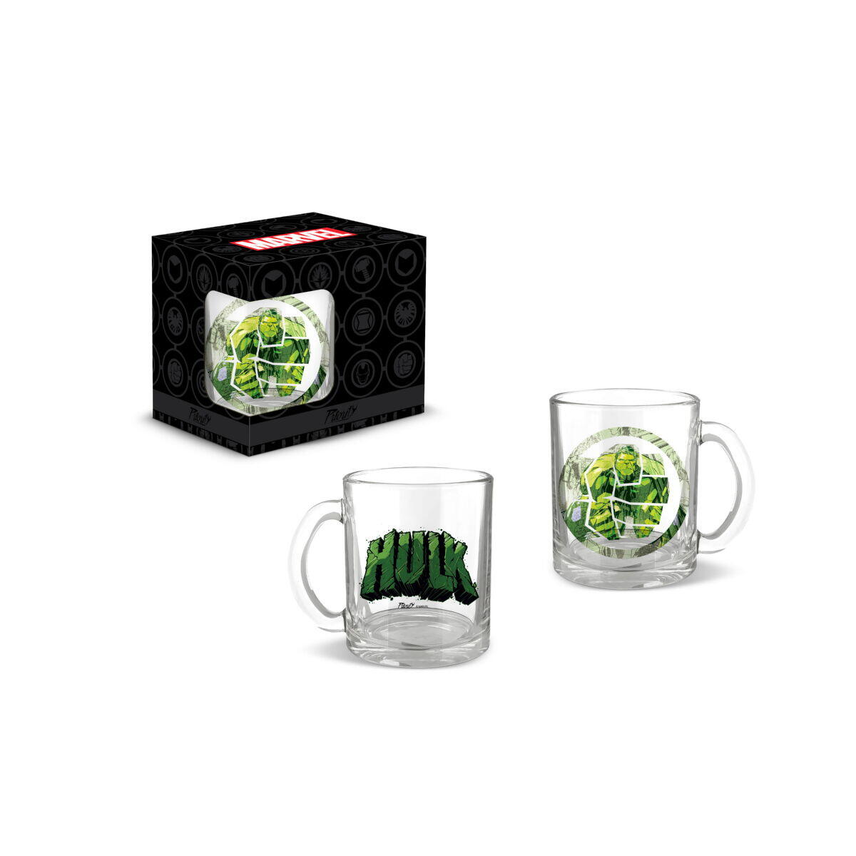 Стеклянные кружки Кружка детская Priority Marvel Hulk КРС-1167 320 мл