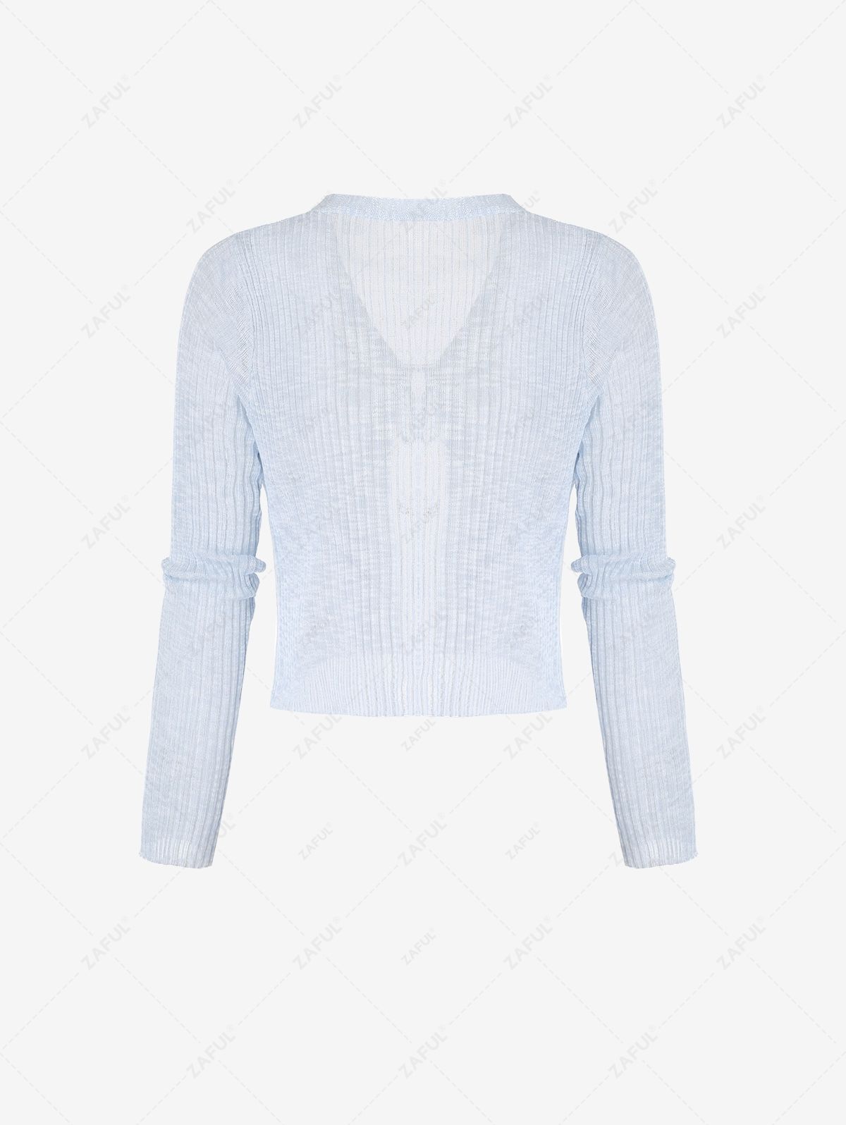   Zaful Tie Front Cardigan