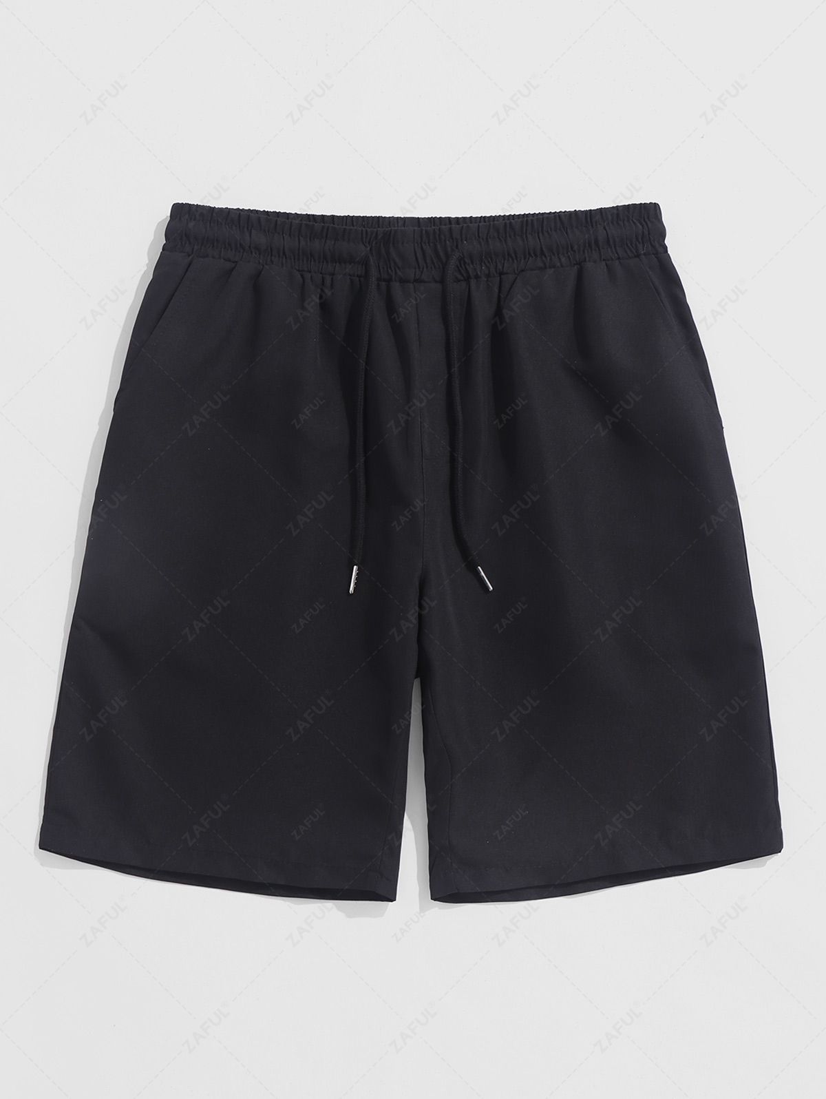  Solid Color Basic Casual Shorts