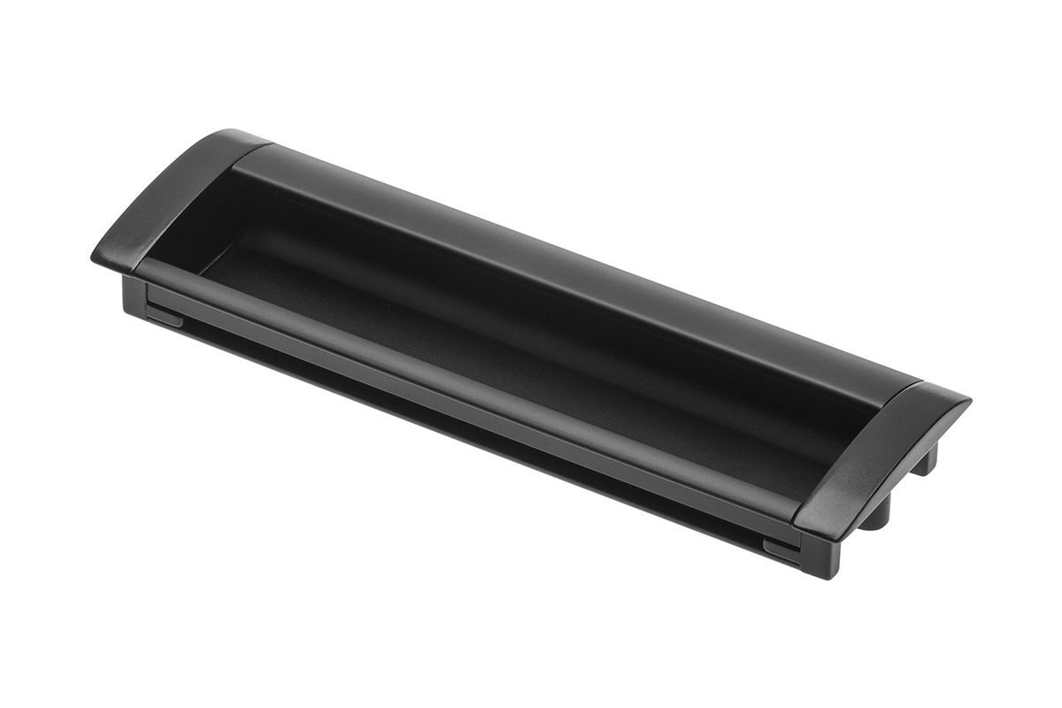 Ручка мебельная алюминиевая UA-OO-326/160 черный матовый